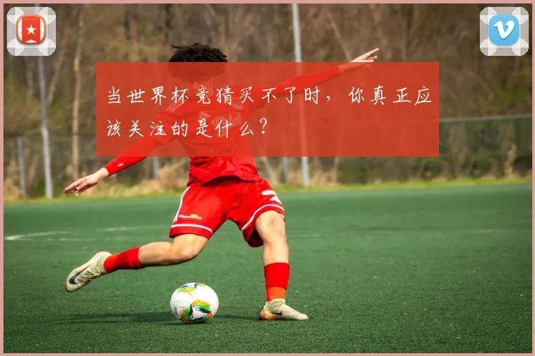 当世界杯竞猜买不了时，你真正应该关注的是什么？