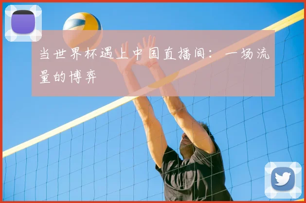 当世界杯遇上中国直播间：一场流量的博弈